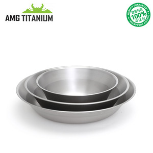에이엠지티타늄 티탄 접시3ps(케이스포함) 백패킹 캠핑용품 AMGTITANIUM
